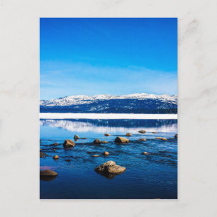 Carte Postale "Beau en bleu"