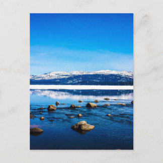 Carte Postale "Beau en bleu"