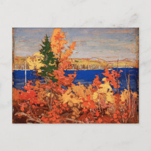 Carte Postale Beau feuillage d'automne canadien Tom Thomson