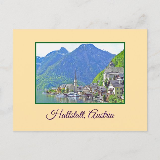 Carte Postale Beau Hallstatt, Autriche (Devant)