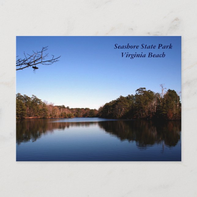 Carte Postale Beau lac (Devant)