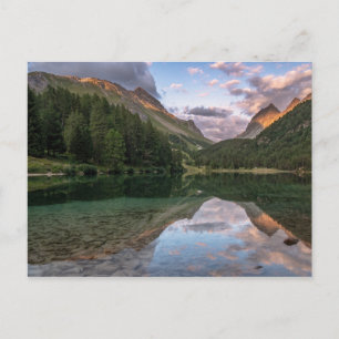 Carte Postale Beau lac de Palpuogna Alpes suisses