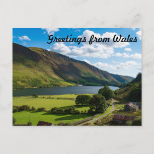 Carte Postale Beau lac en Snowdonia en été