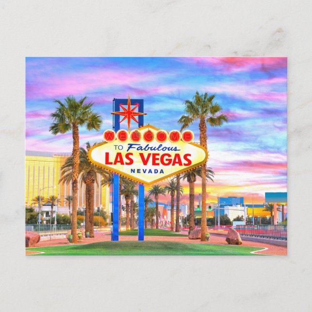 Carte Postale Beau Las Vegas, Nevada, USA (Devant)