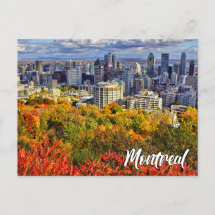 Carte Postale Beau Montréal, Québec, Canada