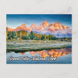 Carte Postale Beau Parc national de Grand Teton, Wyoming