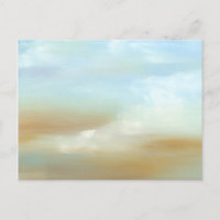 Beau paysage avec nuages fluides