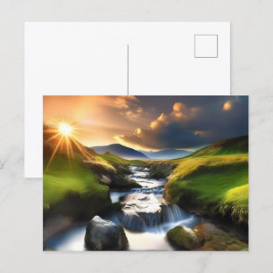 Carte Postale Beau paysage naturel