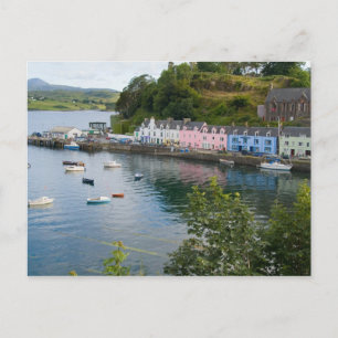 Carte Postale Beau port et voiliers avec reflets en 2