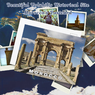 Carte Postale Beau site historique de Volubilis Maroc