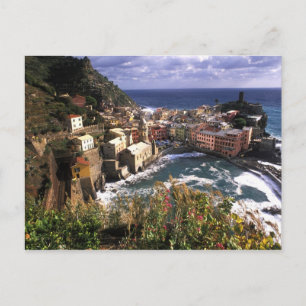 Carte Postale Beau village de Vernazza dans les Cinque