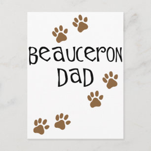 Carte Postale Beauceron Papa