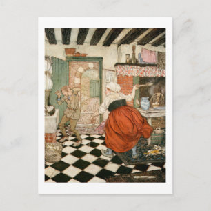 Carte Postale Beaucoup d'entre eux ont battu