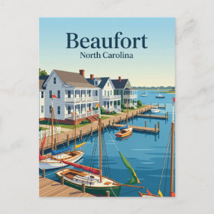 Carte Postale Beaufort Caroline du Nord