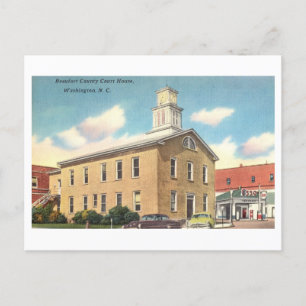 Carte Postale Beaufort County Court House, Washington, NC