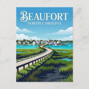 Carte Postale Beaufort États-Unis