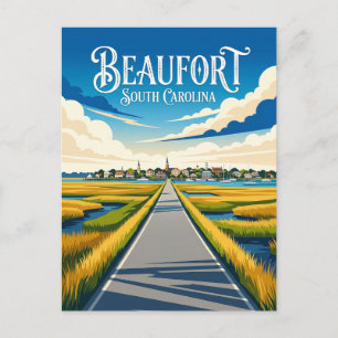 Carte Postale Beaufort USA