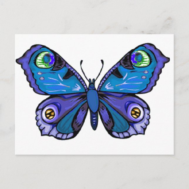 Carte Postale Beauté colorée 2 (Devant)