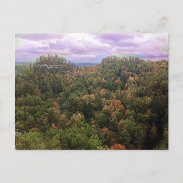 Carte Postale Beauté de l'automne (Devant)