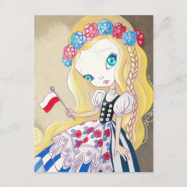 Carte Postale Beauté De Pologne (Devant)