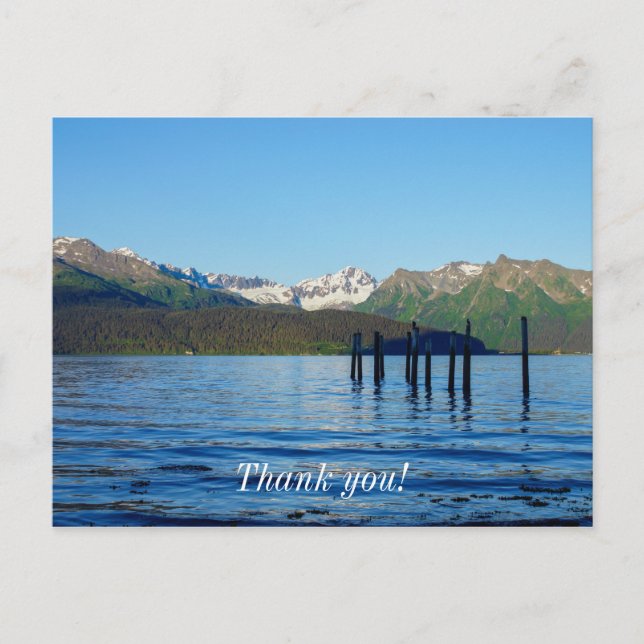 Carte Postale Beauté de Seward (Devant)