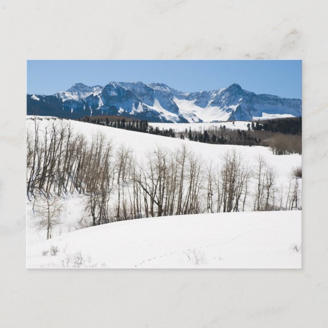 Carte Postale Beauté des montagnes (Devant)