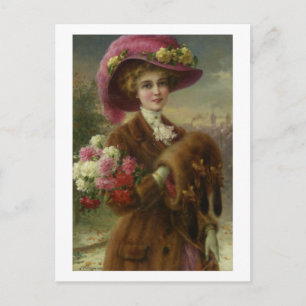 Carte Postale Beauté d'hiver - Émile Vernon