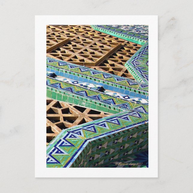 Carte Postale Beauté en petits morceaux (Devant)