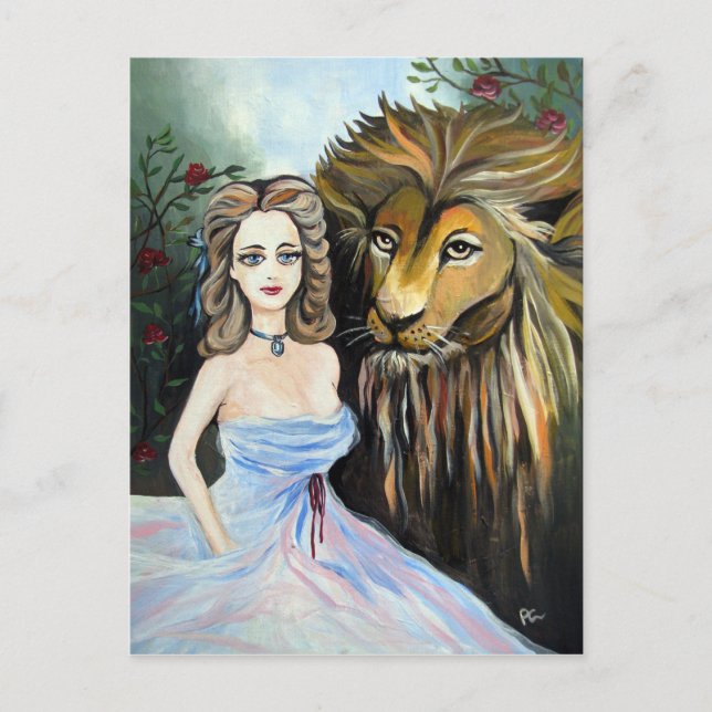 Carte Postale beauté et bête (Devant)
