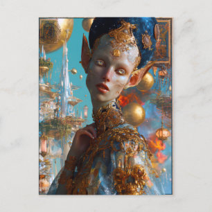 Carte Postale Beauté extraterrestre -Mishtka