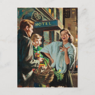 Carte Postale Beauté rétro 75