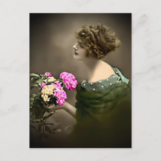 Carte Postale Beauté vintage VI