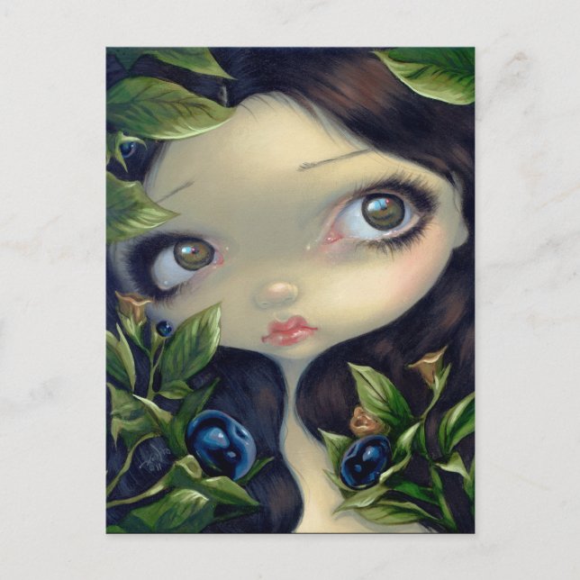 Carte postale "Beautés douteuses I : Belladonna" (Devant)