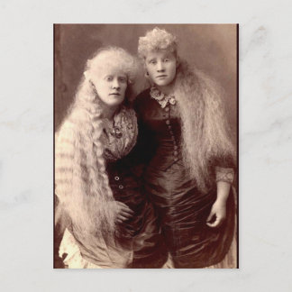 Carte Postale Beautés vintages de l'Albino