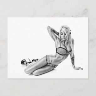 Carte Postale Beautiflul tatoué Suicidegirl