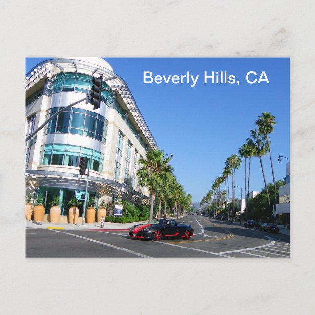 Carte Postale Beautiful Beverly Hills Postcard! (Devant)