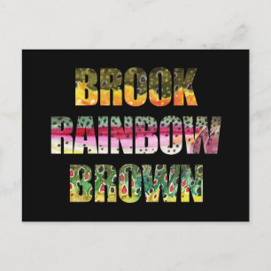 Carte Postale Beautiful Colors of 3 Trout