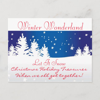 Carte Postale Beautiful Expressions: Holiday Postcard