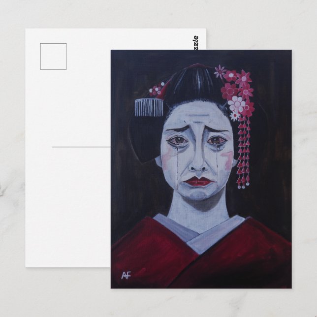 Carte Postale Beautifully Sad Painting by Alfred Fox (Devant / Derrière)