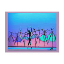 Carte postale Beauty Ballet