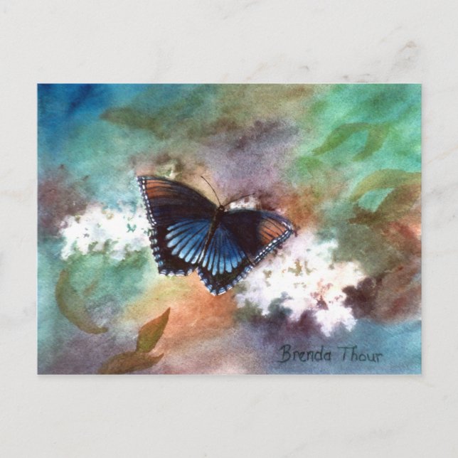 Carte postale Beauty II Butterfly (Devant)