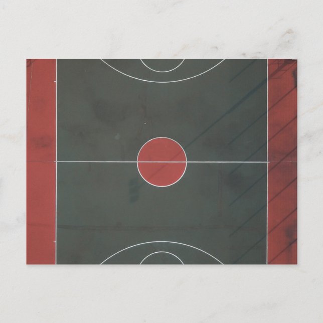 Carte Postale Beaux dessins de basketball (Devant)