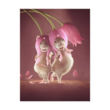 Carte postale : "Beaux voeux"