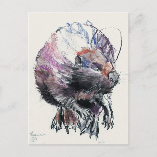 Carte Postale Beaver 2001 (Devant)