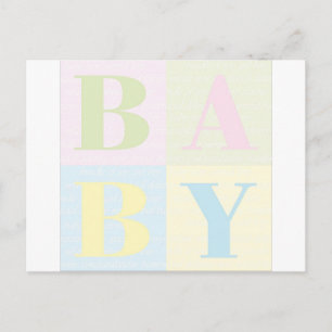 Carte Postale Bébé