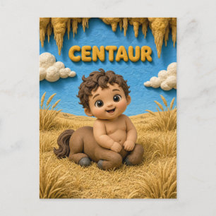 Carte Postale Bébé centaure mignon, mythique