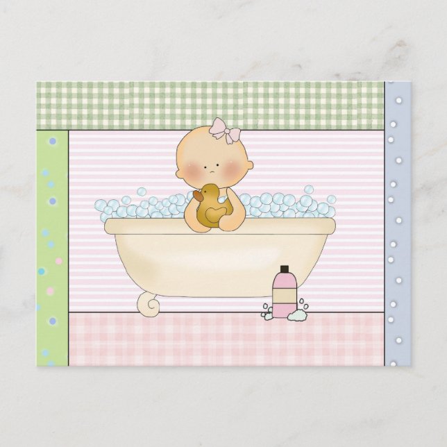 Carte postale bébé : Collection Douce Baby (Devant)