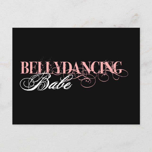 Carte Postale Bébé de danse du ventre (Devant)