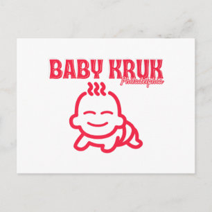 Carte Postale Bébé drôle Kruk Philadelphia Premium