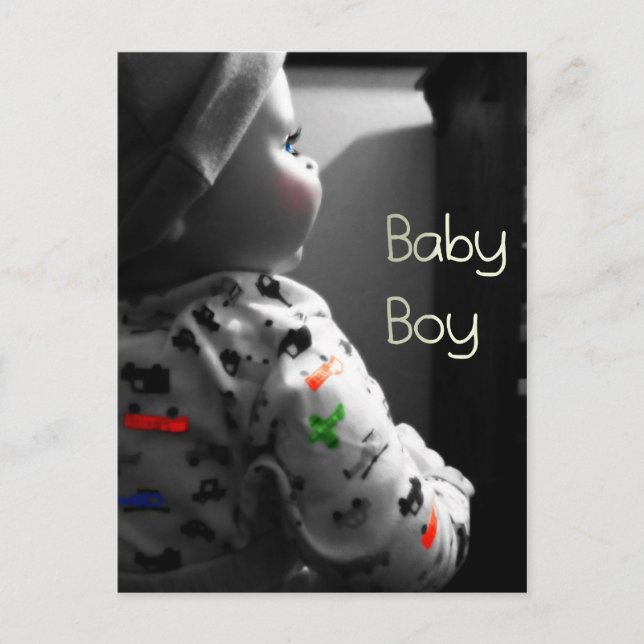 CARTE POSTALE BÉBÉ GARÇON (Devant)
